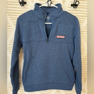 Vineyard Vines Boys Size 12-14 Blue Sweater Pullover